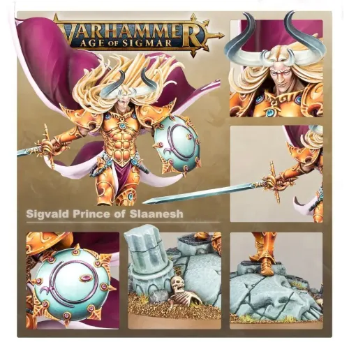 Hedonites of Slaanesh HEDONITES: SIGVALD PRINCE OF SLAANESH