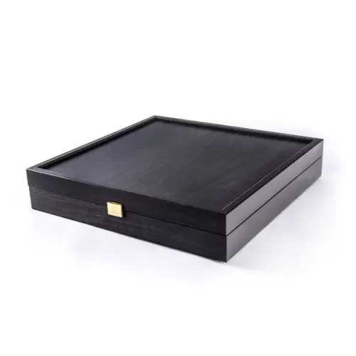 Шахи Шахи Спартанський воїн, латунь, в дерев'яному футлярі, коричневі, 28х28см (S16BMBRO)