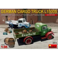Немецкий грузовой автомобиль L1500S с продовольствием 1:35