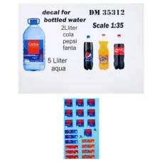 Набор ПЭТ-бутылок для диорам, 20 шт 1:35