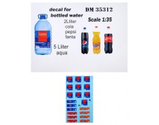 Набір ПЕТ-пляшок для діорам, 20 шт 1:35