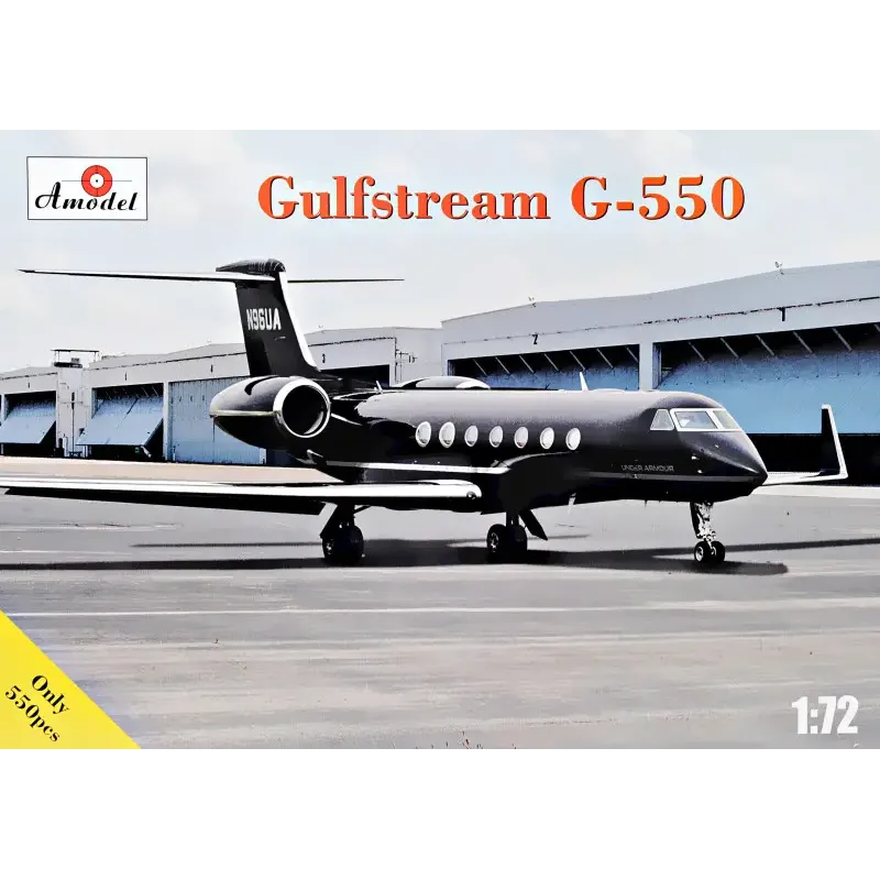 Сборная модель самолета Самолет бизнес-класса Гольфстрим G550 1:72 1:72