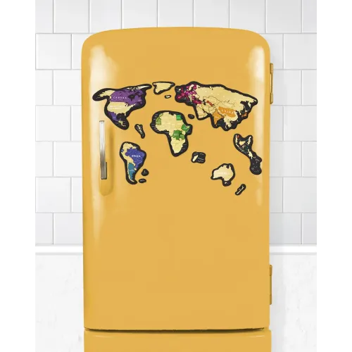 Cкретч карты и постеры Скретч Карта Мира Travel Map® MAGNETIC World