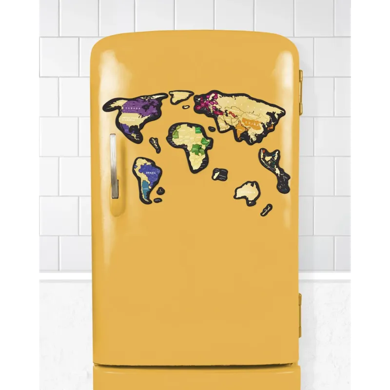 Скретч Карта Мира Travel Map® MAGNETIC World