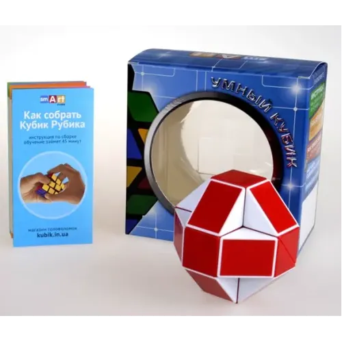 Головоломка Змійка червона | Smart Cube RED