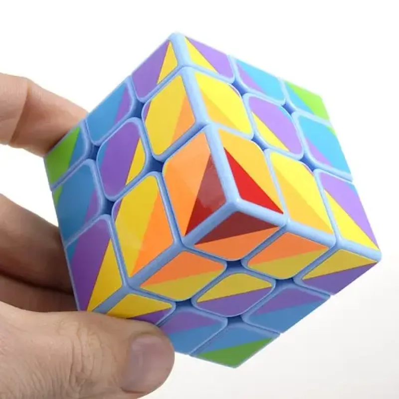 Головоломка Smart Cube Rainbow blue | Радужный кубик голубой