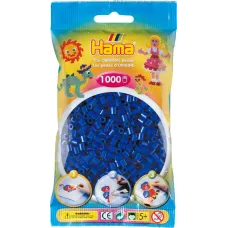 Термомозаїка HAMA Набір синіх намістин Midi 5+, 1000шт