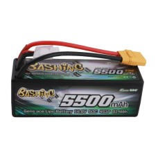 Аккумулятор Gens Ace LiPO 14,8В 5500мАч 4S 50C 139х46х49мм 466г XT90 (B-50C-5500-4S1P-HardCase-14)