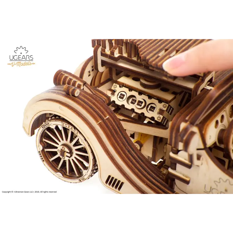 Трехмерный пазл Ukrainian Gears Родстер VM-01 (70052)
