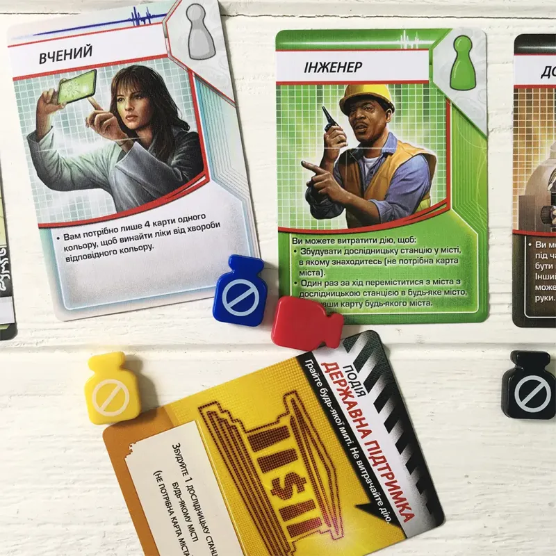 Настольная игра Пандемия (Pandemic) UA
