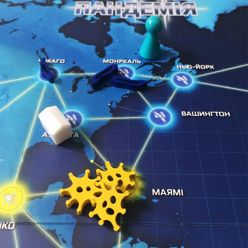 Настольная игра Пандемия (Pandemic) UA