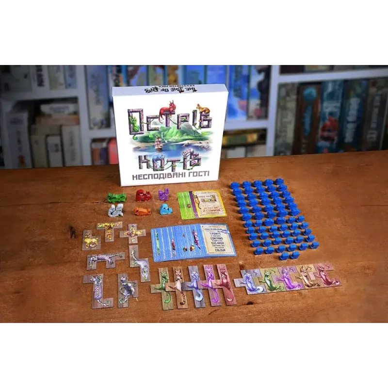 Настільна гра Острів котів: Несподівані гості (The Isle of Cats: Kickstarter Pack) UA