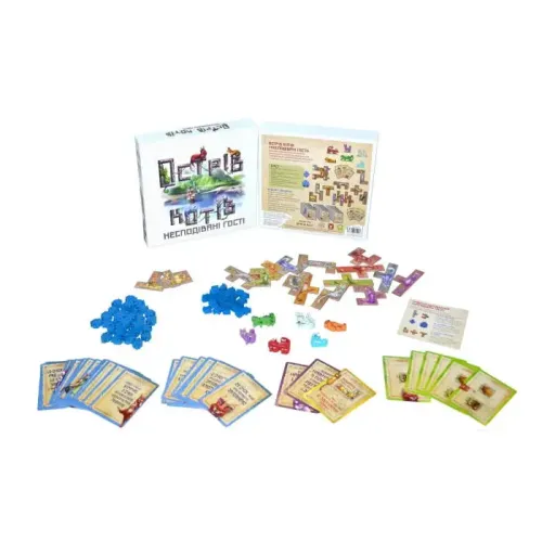 Настільна гра Острів котів: Несподівані гості (The Isle of Cats: Kickstarter Pack) UA
