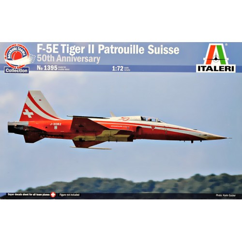 Літаки Винищувач F-5E Tiger ll patrouille suisse (50th anniversary)