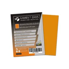 Протектори для карт Games7Days (66 х 91 мм, MTG, 80 шт.) Orange (PREMIUM)