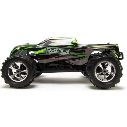 Моделирование Монстр Himoto Raider Brushless 2.4GHz с бесколлекторным двигателем (зеленый) (HIM-MegaE8MTLg)