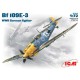 Самолёты ICM72131 Messerschmitt Bf-109 E3 WWII fighter