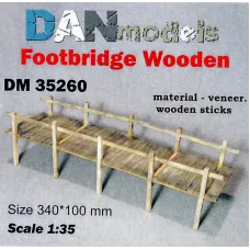 Материал для диорам: пешеходный мост 1:35