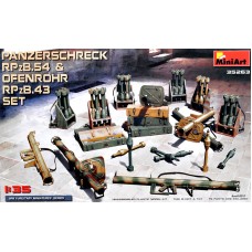 Немецкие ручные противотанковые гранатометы Ofenrohr RPzB.43 и Panzerschreck RPzB.54 1:35