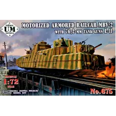 Бронепоезд Красной Армии МБВ-2 с танковыми пушками Л-11 1:72