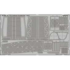 Фототравление для самолета Do 17Z-2 экстерьер (ICM) 1:48