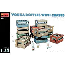 Горілчані пляшки з ящиками 1:35