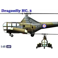 Вертолет Westland WS-51 "Dragonfly" HC.2, rescue 1:48