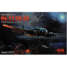 Немецкий бомбардировщик He 111H-20, Вторая мировая война 1:48