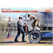 Американские бензиновые грузчики (1910-е) (2 фигуры) 1:24