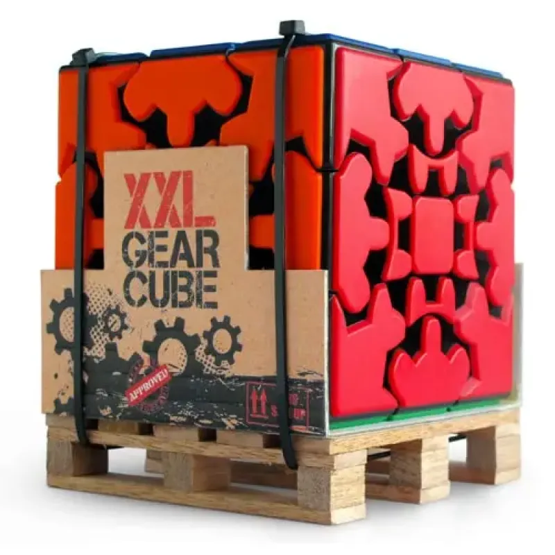 Головоломка Meffert's 3x3 XXL Gear Cube | Великий шестерний куб