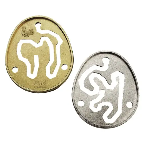 Головоломка 4* Яйце (Huzzle L'Oeuf) | Головоломка з металу