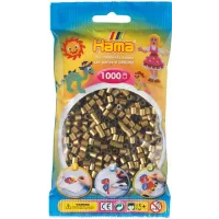 Термомозаїка HAMA Набір намистин під бронзу MIDI 5+, 1000шт