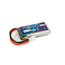 Аккумулятор Fullymax 3.7V 350mAh Li-Po 1S 30C JST-DS Type-A (Hubsan X4 107, Walkera, MJX)