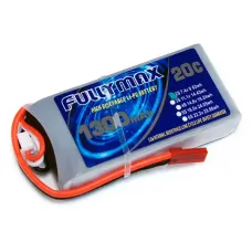 Аккумулятор Fullymax 7.4V 1300mAh Li-Po 2S 20C JST (Hubsan Spy Hawk H301S)