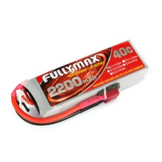 Аккумулятор Fullymax 7.4V 2200mAh Li-Po 2S 40C T-plug