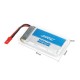 Акумулятори 3,7 V LiPo Аккумулятор 3.7V 1800mAh для квадрокоптера JJRC H68