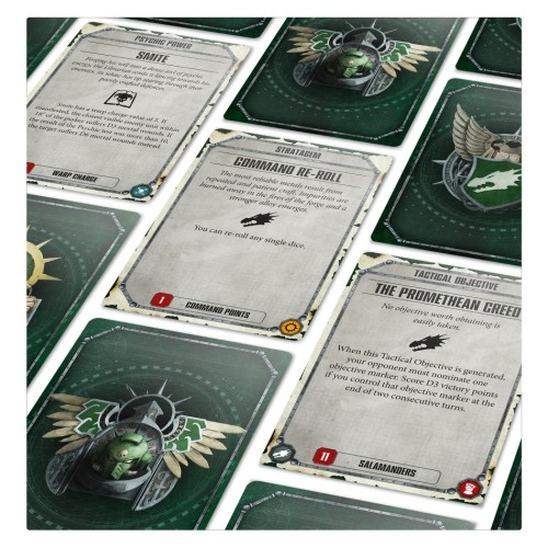 Primaris Space Marines DATACARDS: SALAMANDERS (ENGLISH)