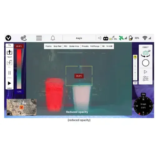 Комплектуючі Камера CGO-ET с тепловизором для гексакоптера Yuneec Typhoon H520 (YUNETUS)