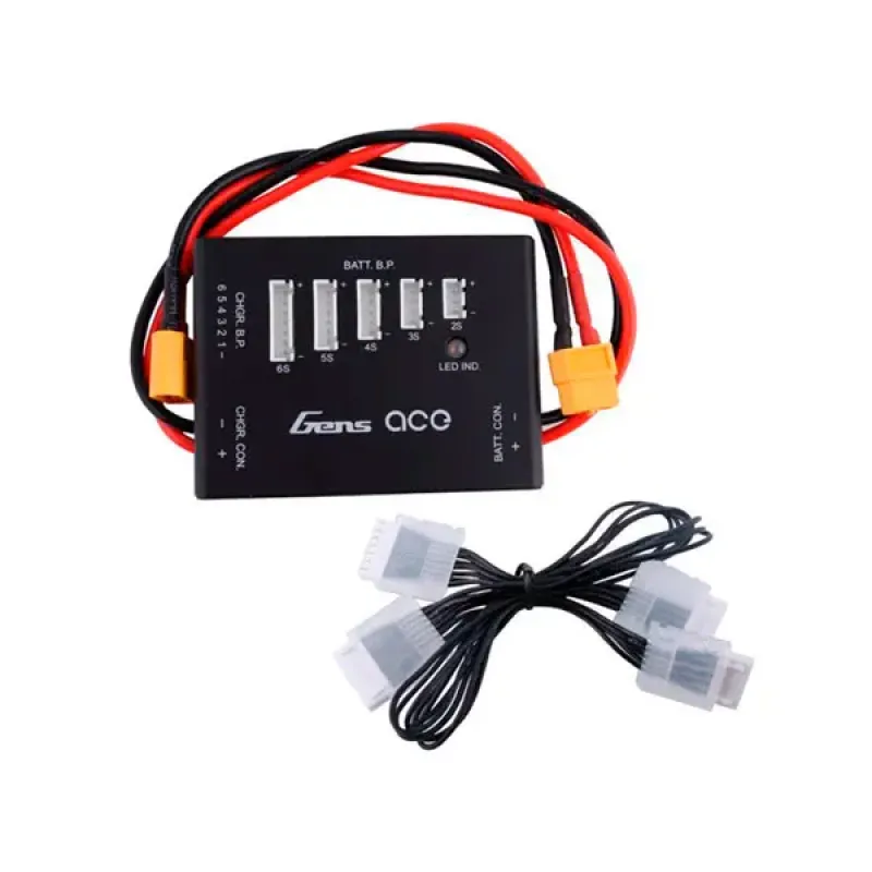 Адаптер зарядный с защитой Gens Ace 2S-6S (B-Charging-Safeguard-6S)