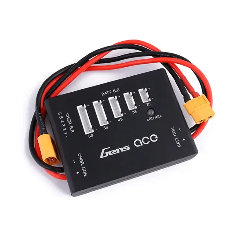 Адаптер зарядный с защитой Gens Ace 2S-6S (B-Charging-Safeguard-6S)