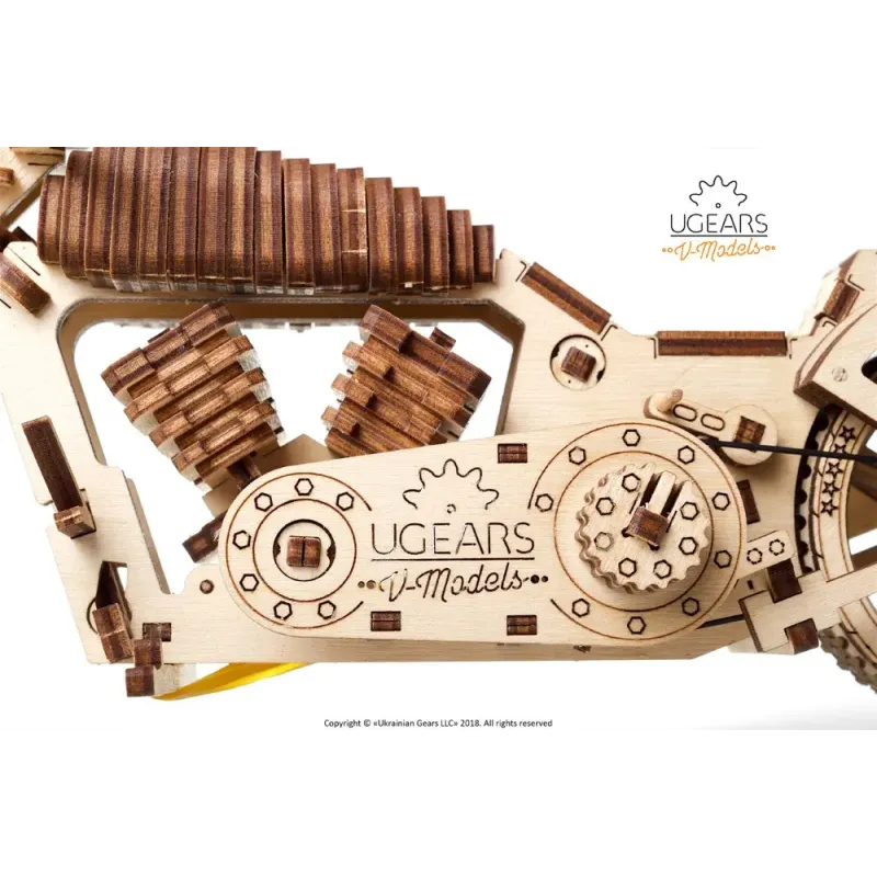 Тривимірний пазл Ukrainian Gears Байк VM-02 (70051)