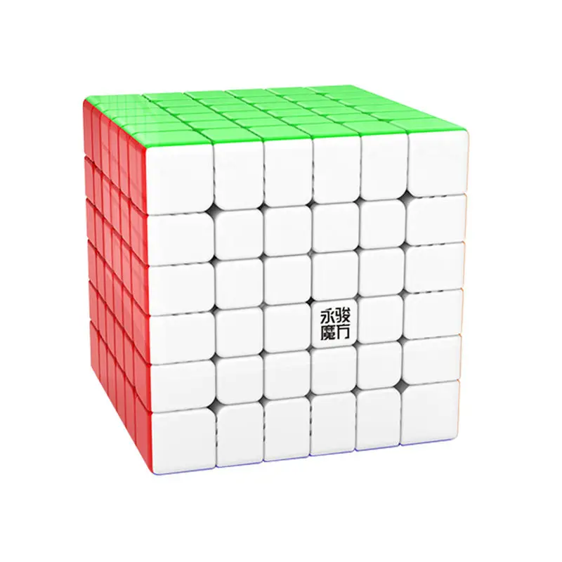 YJ YuShi 6х6 V2M color | Кубик 6х6 без наклейок магнітний
