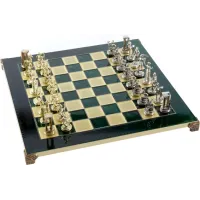 Шахматы Manopoulos Минойский воин в деревянном футляре 36 х 36 см 4.8 кг (S8GRE)