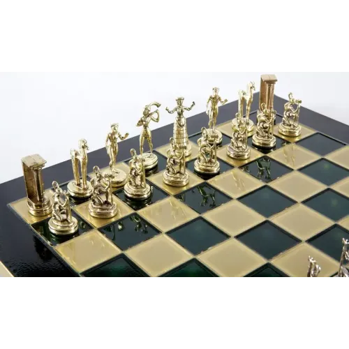 Шахи Шахи Manopoulos Мінойський воїн у дерев'яному футлярі 36 х 36 см 4.8 кг (S8GRE)