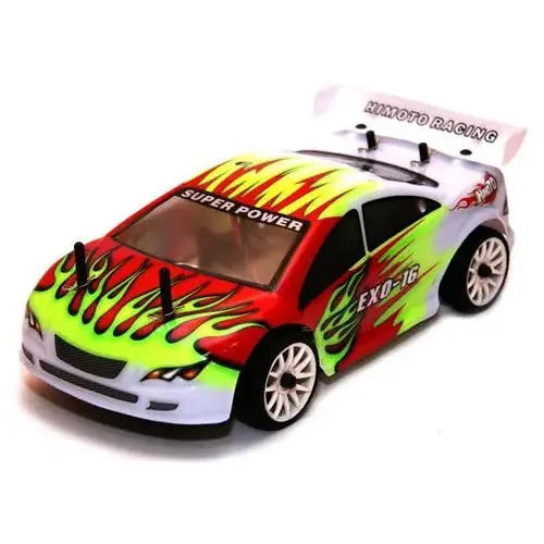 Моделирование Шоссейная модель Himoto EXO-16 Green Brushed с электродвигателем (HIM-HI4182g)