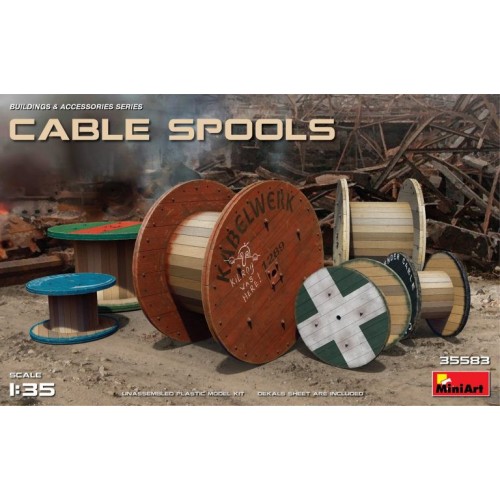 Будівлі та елементи Cable Spools 1:35