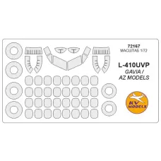 Маска для модели самолета L-410 1:72