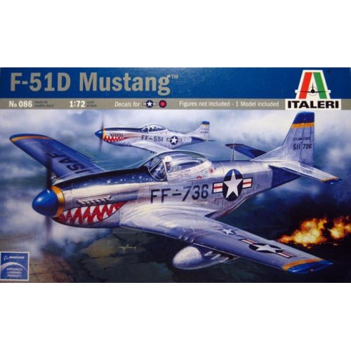 Самолёты Истребитель P-51D Mustang 1:72