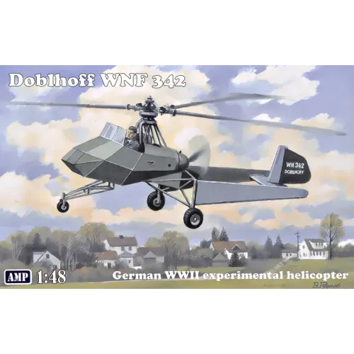 Вертолёты Немецкий экспериментальный вертолет Doblhoff WNF 342, Вторая мировая война 1:48