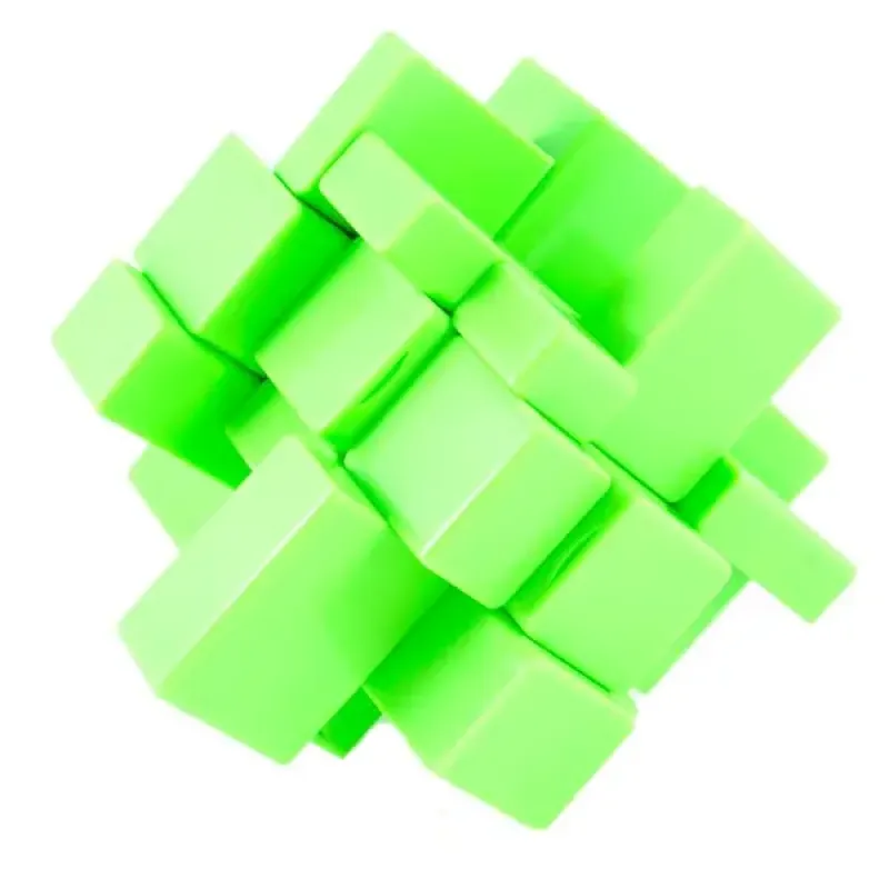 Головоломка Smart Cube Mirror Green | Зеркальный кубик зеленый